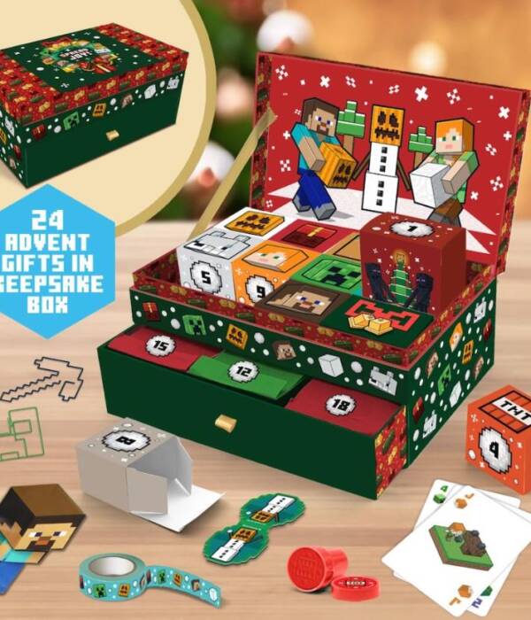 MINECRAFT KEEPSAKE ADVENT CALENDAR
