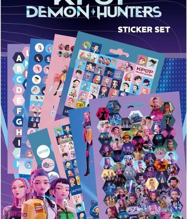 KPOP DEMON HUNTERS STICKER PACK 500