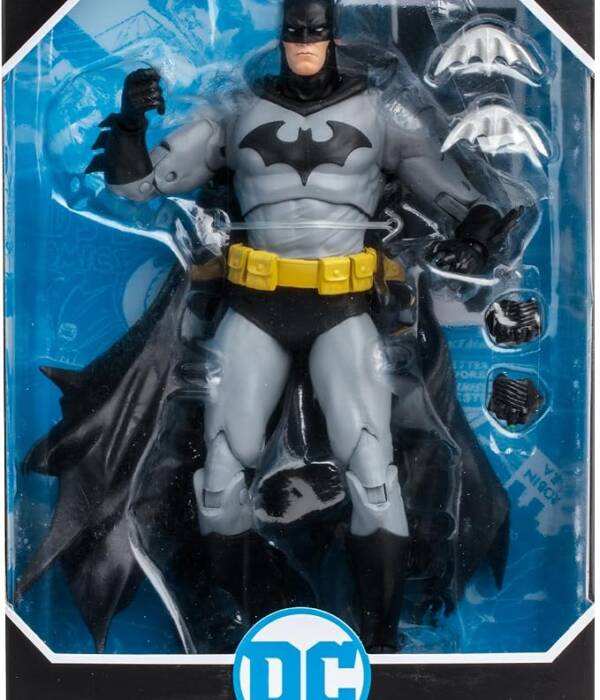 BATMAN NERO/GRIGIO McFarlane Toys- Multiverse 18 cm