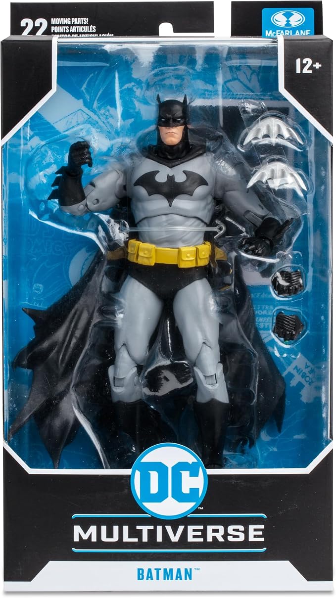 BATMAN NERO/GRIGIO McFarlane Toys- Multiverse 18 cm