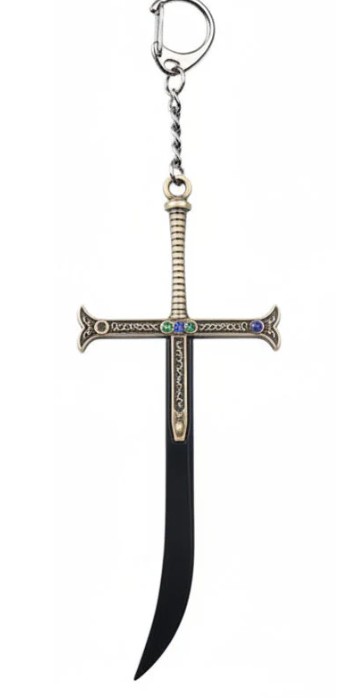 PORTACHIAVI SPADA ONE PIECE Dracule Mihawk