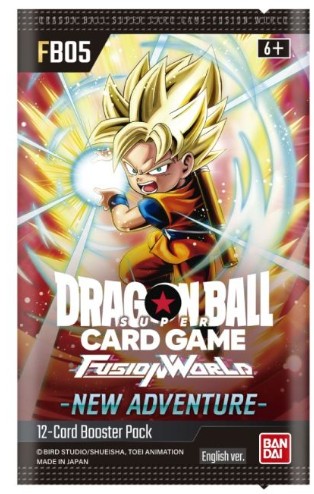 Dragon Ball Super Card Game Fusion World Box New Adventure FB-05 Eng
