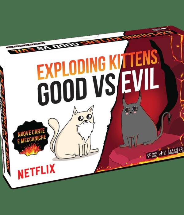 EXPLODING KITTENS GOOD VS EVIL
