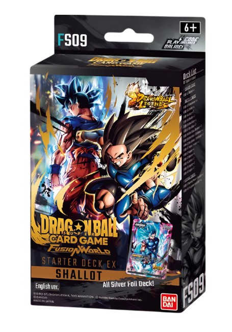 Display 4x Dragon Ball Super Card Game Fusion World Starter Deck Shallot FS-09 Eng