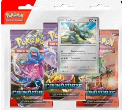 POKEMON BLISTER 3 BUSTINE+CARD CRONOFORZE