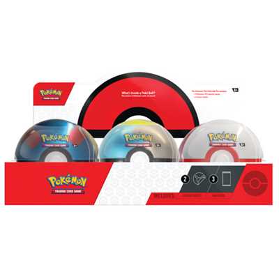Display 6 x Pokemon - Tin Poke Ball - Ottobre 24 - ITA
