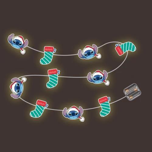 STITCH - CHRISTMAS LIGHTED GARLAND