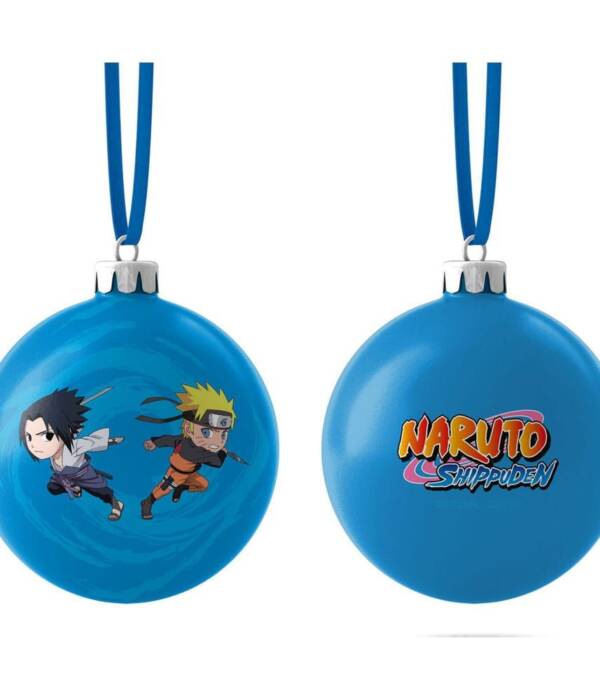 CHIBI NARUTO SAASUKE CHRISTMAS BALL