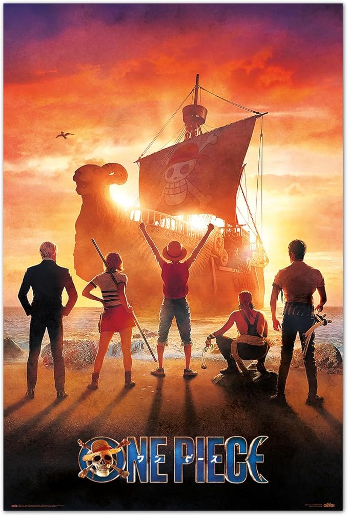 OP NETFLIX STRAW HAT CREW POSTER