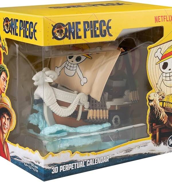Grupo Erik One Piece Calendario Perpetuo Going Merry 3D