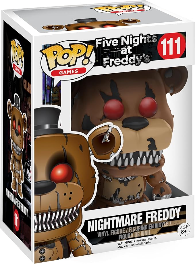 FNAF NIGHTMARE FREDDY POP 111