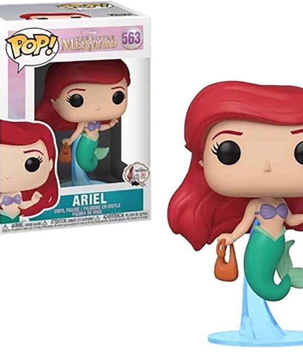 The Little Mermaid POP! Disney Vinyl Figure Ariel w/ Bag 9 cm