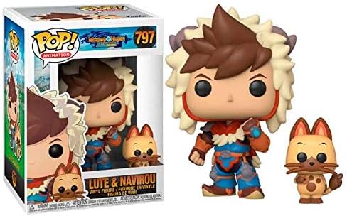 Funko Pop!&Buddy: Monster Hunter-Lute w/Navirou- 797