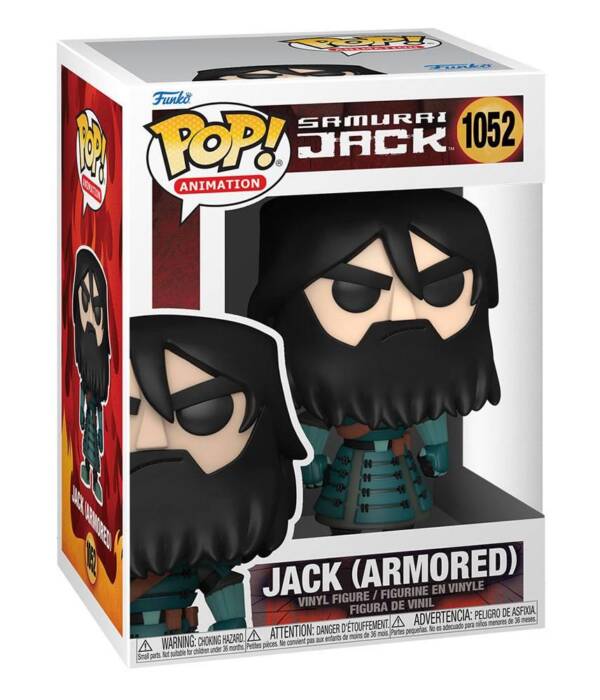 SAMURAI JACK ARMORED JACK POPEditore FUNKO 1052