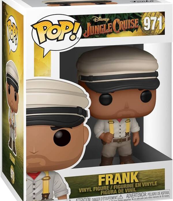 Funko Pop! Movies : Jungle Cruise - Frank - Figura in Vinile da Collezione 971