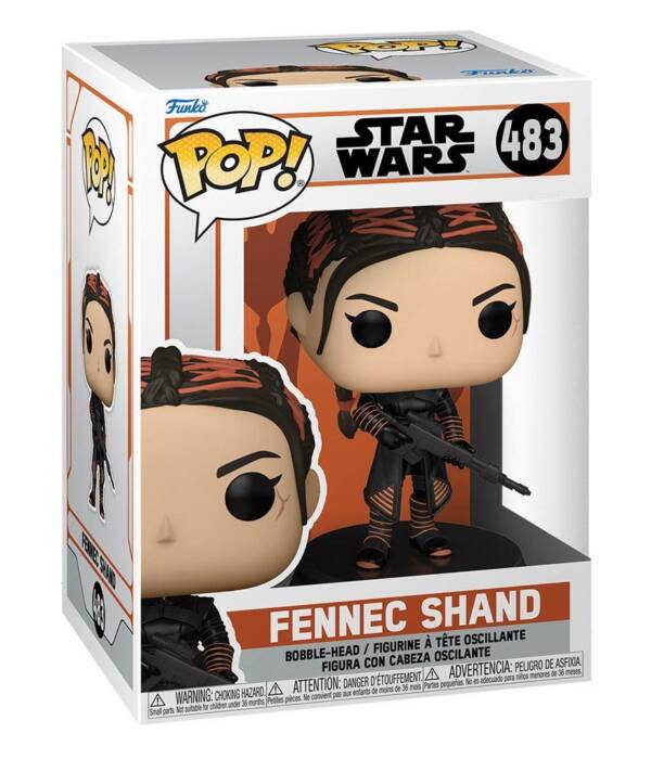 STAR WARS MANDALORIAN FENNEC SHAND POP 483