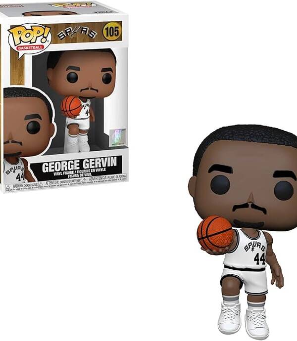 Funko Pop! NBA: Legends - George Gervin - (Spurs Home) Vinyl  105