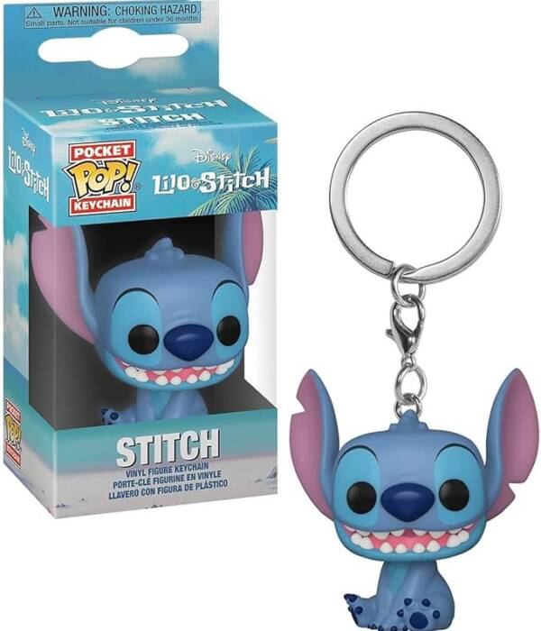LILO & STITCH STITCH POCKET POP KEYCHAIN