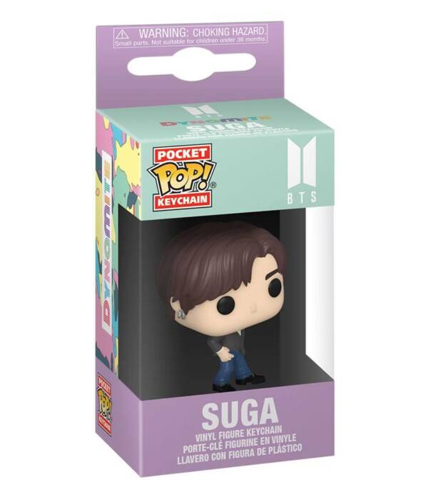 BTS SUGA DYNAMITE POCKET KEYCHAIN