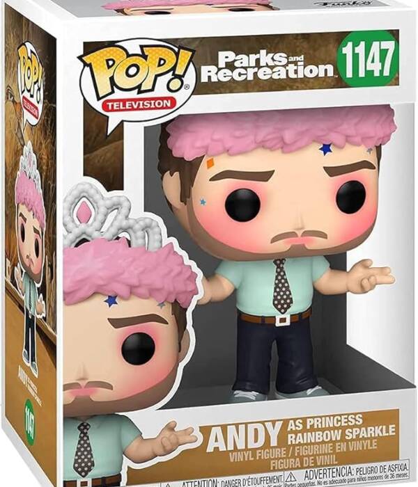 Pop Vinyl TV: Parks & Rec- Andy as Princess Rainbow Sparkle 1147