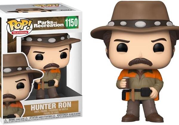 Funko Pop! TV: Parks And Rec - Hunter Ron Swanson  1150