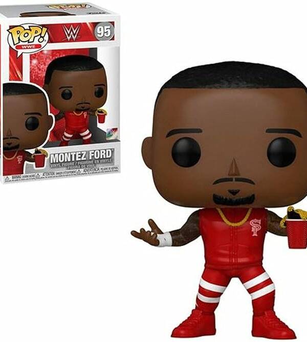Funko Pop! WWE: Street Profits - Montez Ford - Figura in Vinile da Collezione 95