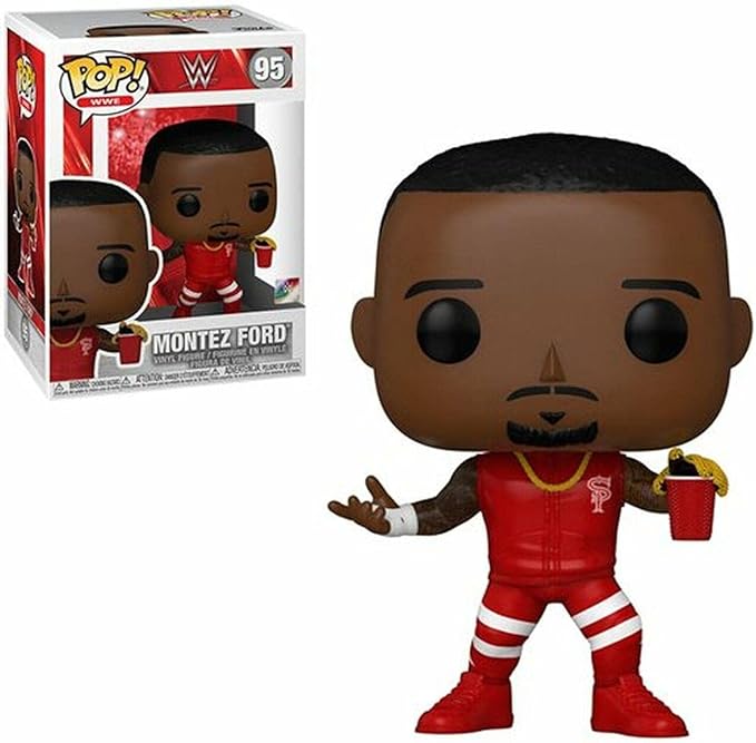 Funko Pop! WWE: Street Profits - Montez Ford - Figura in Vinile da Collezione 95
