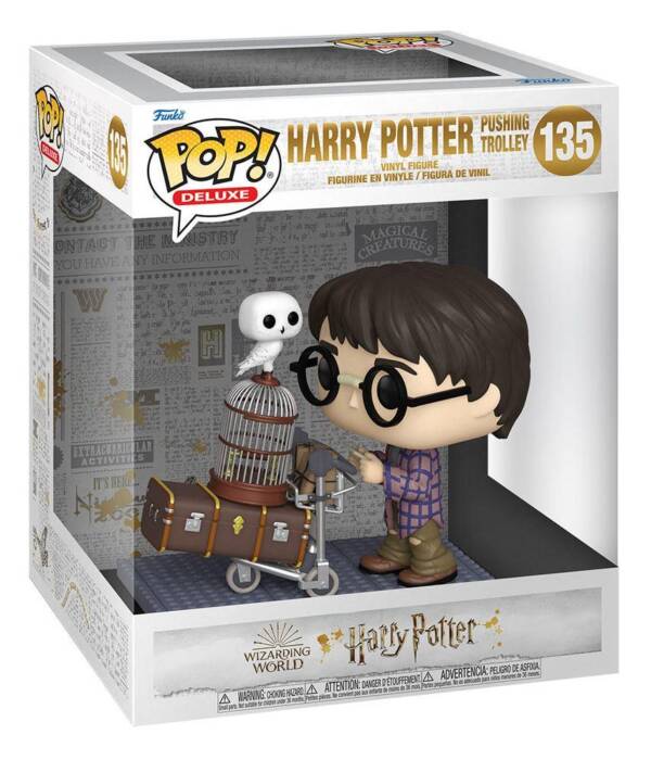 HARRY POTTER HARRY PUSHING TROLLEY POP 135