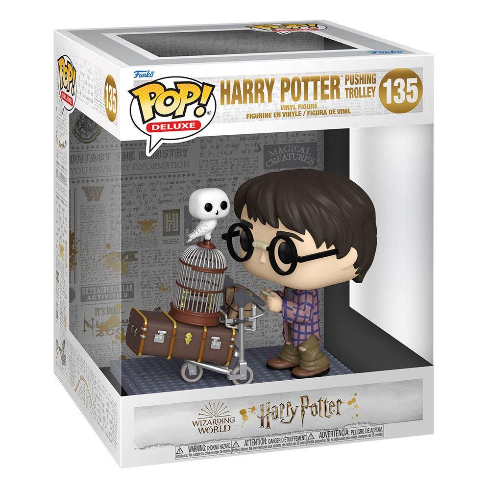 HARRY POTTER HARRY PUSHING TROLLEY POP 135