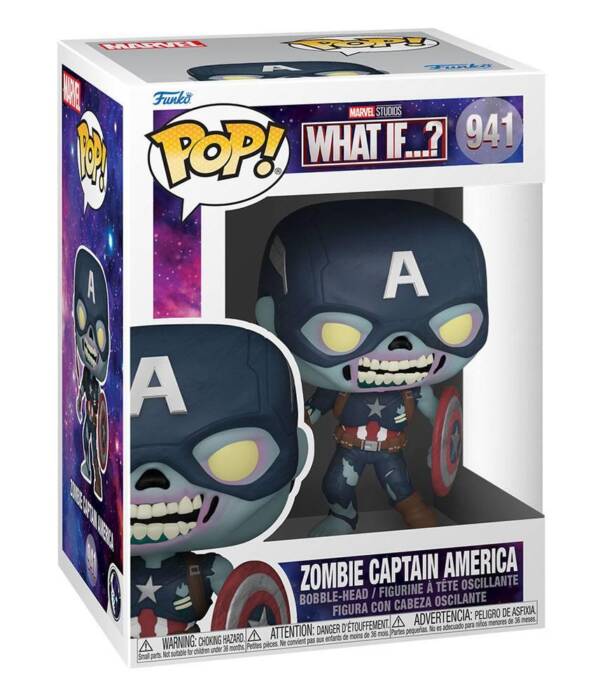 MARVEL WHAT IF ZOMBIE CAPTAIN AMERI 941