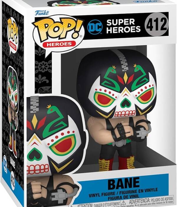 Funko Pop! Heroes: Dia De Los DC - Bane - DC Comics- 412