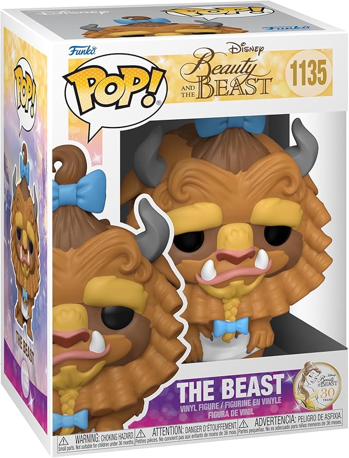 FUNKO POP Disney: Beauty & Beast - 1135 Beast w/Curls 9 cm