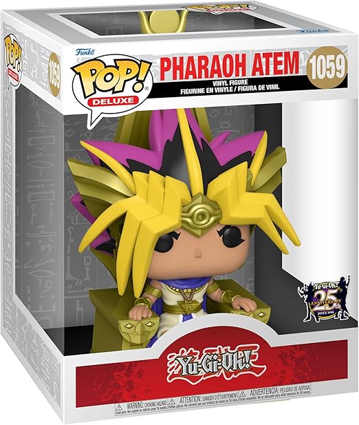 YU-GI-OH! - POP FUNKO VINYL FIGURE 1059 ATEM PHARAOH YUGI 15CM 25TH ANNIV.