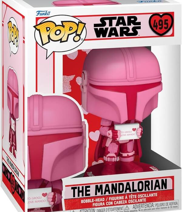 STAR WARS VALENTINES MANDALORIAN 495