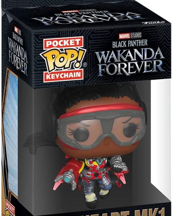 BP WAKANDA IRONHEART MK1 KEYCHAIN