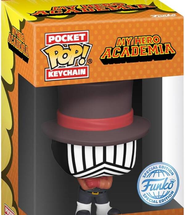 MHA MR.COMPRESS HIDEOUT POCKET POP KEYCHAIN