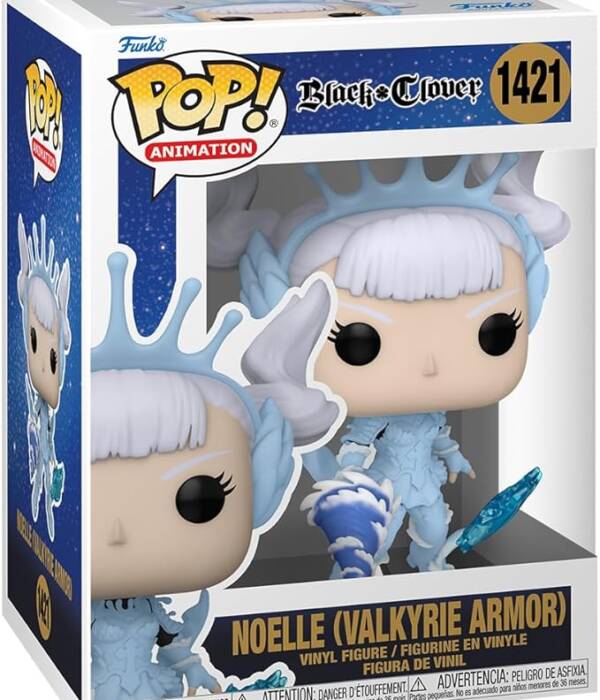 BLACK CLOVER-POP FUNKO VINYL FIGURE 1421 NOELLE (VALKYRIE ARMOR) 9CM
