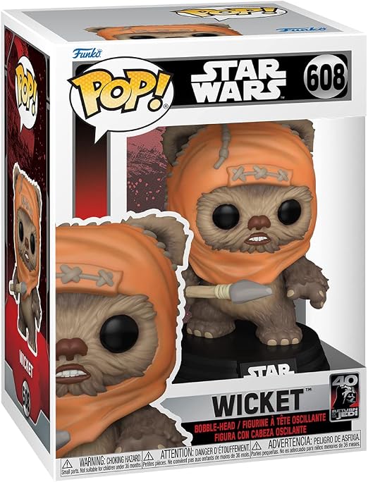 STAR WARS RETURN OF THE JEDI WICKET POP 608