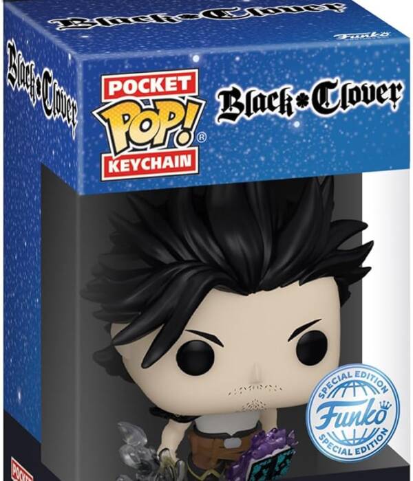 BLACK CLOVER - KEYCHAIN - YAMI 4CM