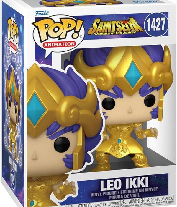 SAINT SEIYA - POP FUNKO VINYL FIGURE  GOLD LEO IKKI 9CM 1427