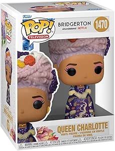 BRIDGERTON -POP FUNKO  QUEEN CHARLOTTE VINYL FIGURE 1470