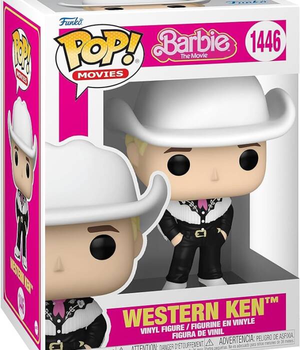 BARBIE MOVIE COWBOY KEN POP 1446