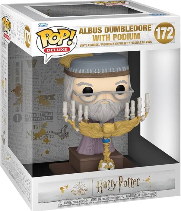 HARRY POTTER 3 DUMBLEDORE WITH PODIUM POP 172