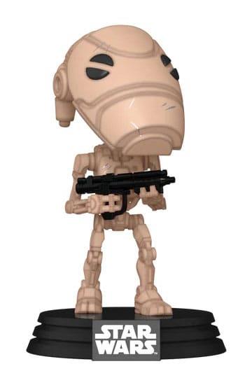 STAR WARS: THE PHANTOM MENACE - POP FUNKO VINYL FIGURE 703 BATTLE DROID 9CM