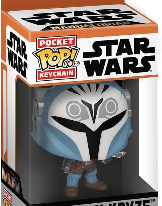 MANDALORIAN BO KATAN KEYCHAIN POP