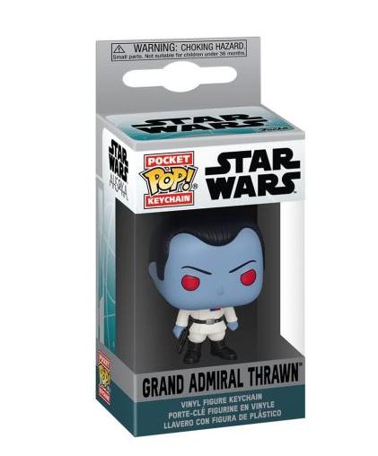 STAR WARS: ASHOKA - KEYCHAIN - GRAND ADMIRAL THRAWN 4CM