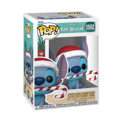 Disney POP! Vinyl Figure Holiday Stitch Candy Cane 9 cm