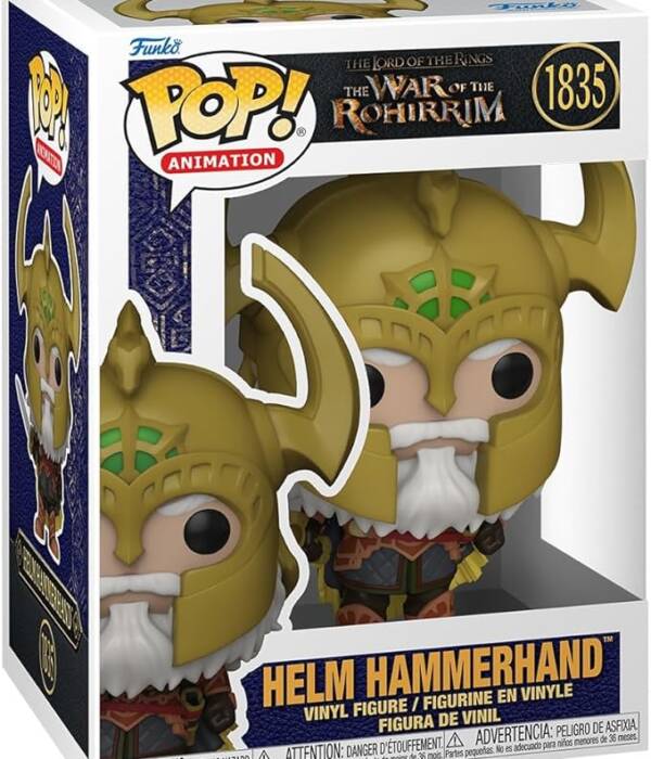 LOTR WAR OF THE ROHIRRIM HELM HAMMERHAND POP 1835