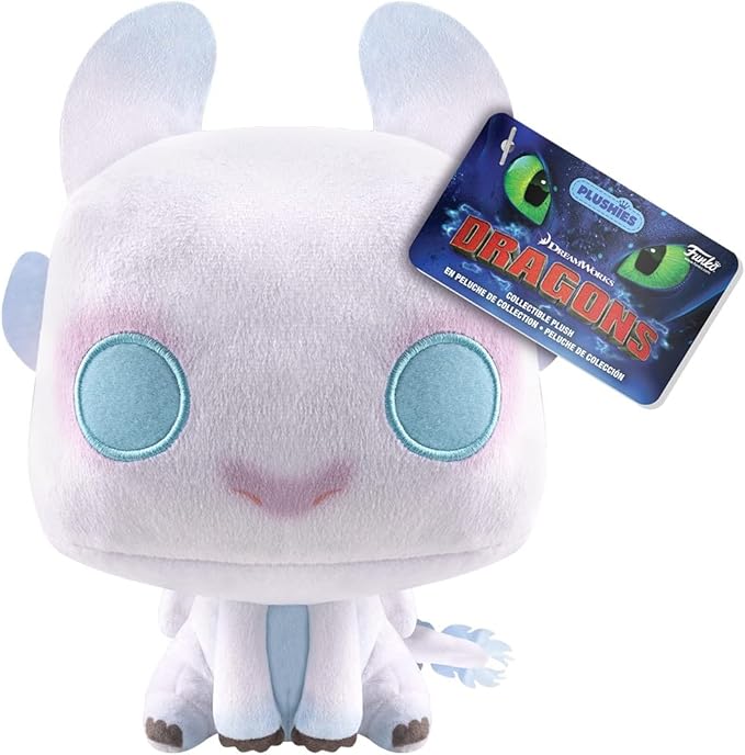 HOW TO TRAIN YOUR DRAGON - FUNKO PLUSH - LIGHT FURY 18CM