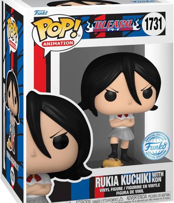 FUNKO POP Animation: Bleach - 1731 Rukia Kuchiki With Kon (Exclusive)SE